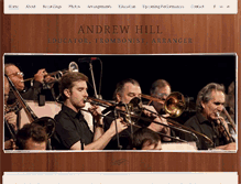 Tablet Screenshot of andrewhillmusic.com